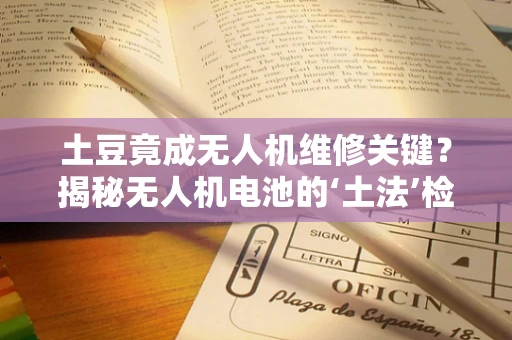 土豆竟成无人机维修关键？揭秘无人机电池的‘土法’检测法