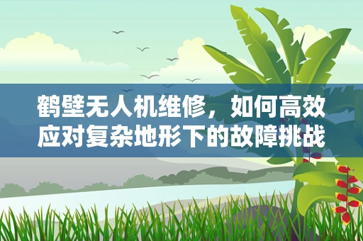 鹤壁无人机维修，如何高效应对复杂地形下的故障挑战？