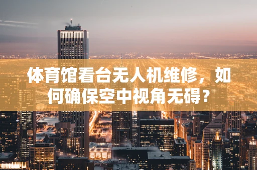 体育馆看台无人机维修，如何确保空中视角无碍？