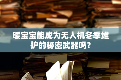 暖宝宝能成为无人机冬季维护的秘密武器吗？