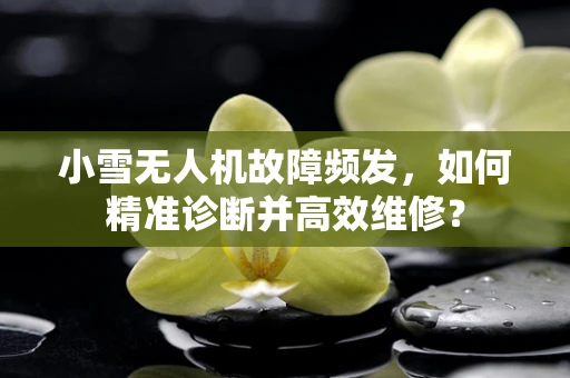 小雪无人机故障频发，如何精准诊断并高效维修？