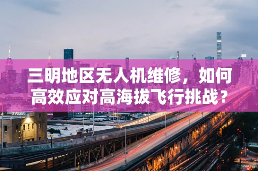 三明地区无人机维修，如何高效应对高海拔飞行挑战？