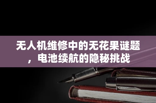无人机维修中的无花果谜题，电池续航的隐秘挑战