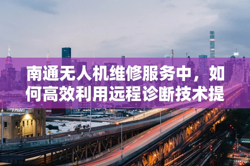 南通无人机维修服务中，如何高效利用远程诊断技术提升维修效率？