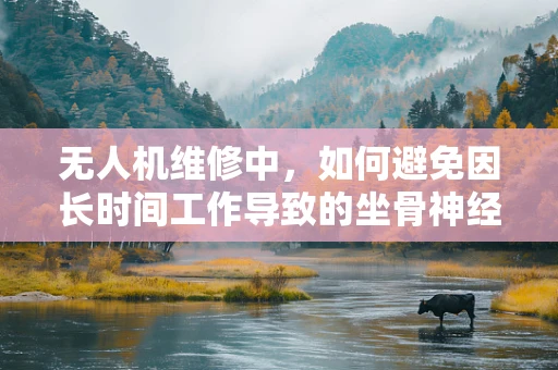 无人机维修中，如何避免因长时间工作导致的坐骨神经痛？