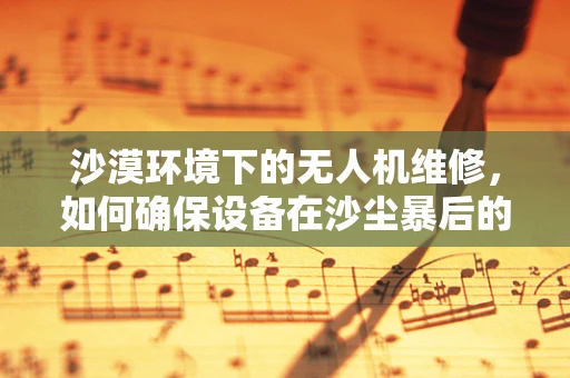 沙漠环境下的无人机维修，如何确保设备在沙尘暴后的稳定运行？