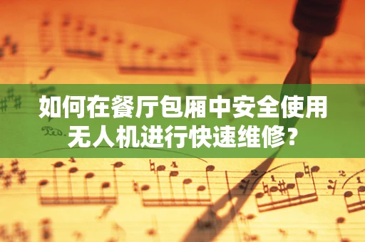 如何在餐厅包厢中安全使用无人机进行快速维修？