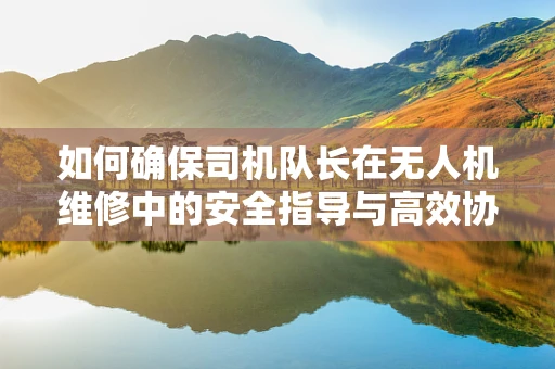 如何确保司机队长在无人机维修中的安全指导与高效协作？