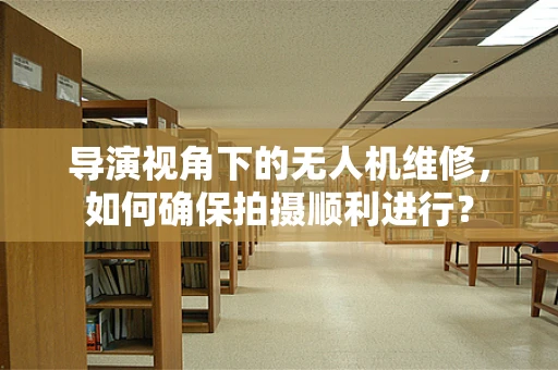 导演视角下的无人机维修，如何确保拍摄顺利进行？