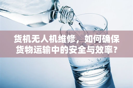 货机无人机维修，如何确保货物运输中的安全与效率？