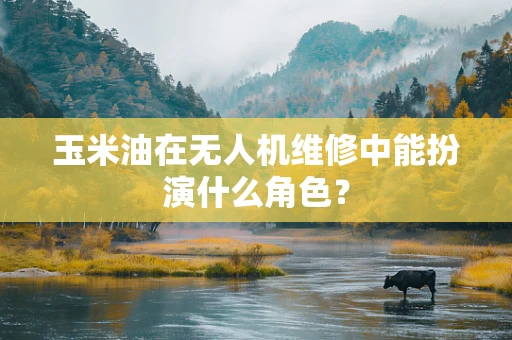玉米油在无人机维修中能扮演什么角色？