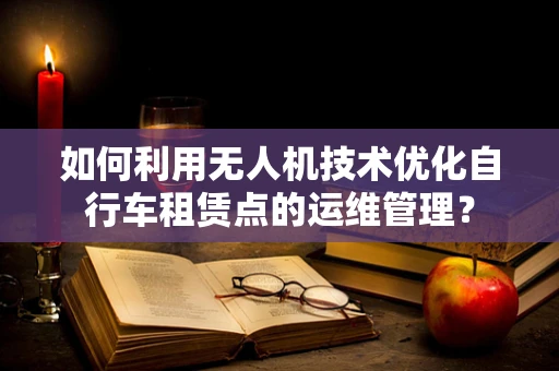 如何利用无人机技术优化自行车租赁点的运维管理？