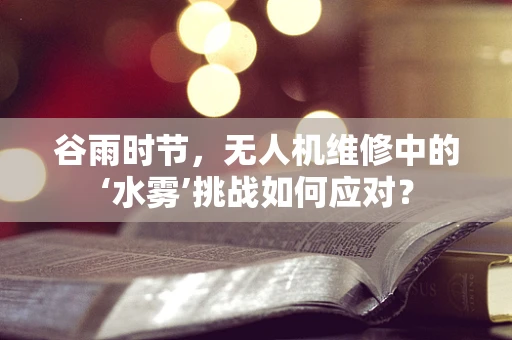 谷雨时节，无人机维修中的‘水雾’挑战如何应对？