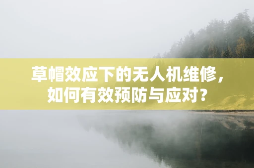 草帽效应下的无人机维修，如何有效预防与应对？