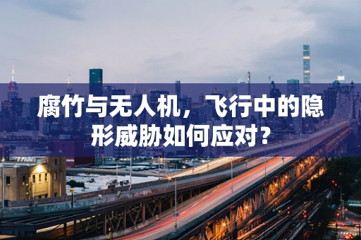 腐竹与无人机，飞行中的隐形威胁如何应对？