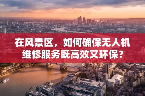 在风景区，如何确保无人机维修服务既高效又环保？