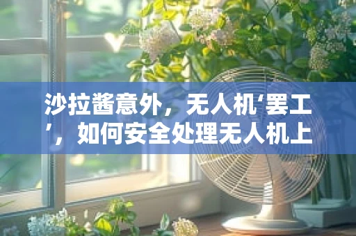 沙拉酱意外，无人机‘罢工’，如何安全处理无人机上的食物残留？