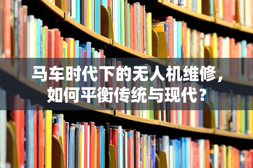 马车时代下的无人机维修，如何平衡传统与现代？
