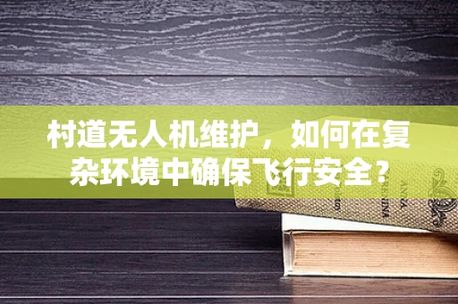 村道无人机维护，如何在复杂环境中确保飞行安全？