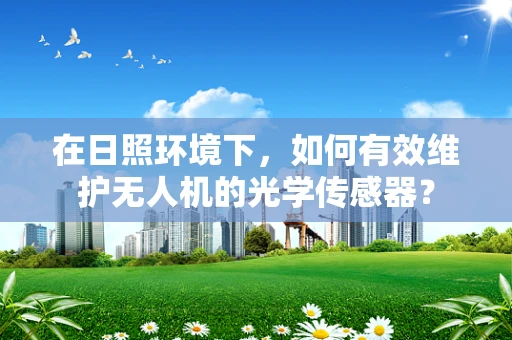 在日照环境下，如何有效维护无人机的光学传感器？