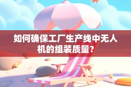 如何确保工厂生产线中无人机的组装质量？