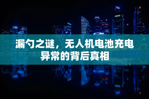漏勺之谜，无人机电池充电异常的背后真相