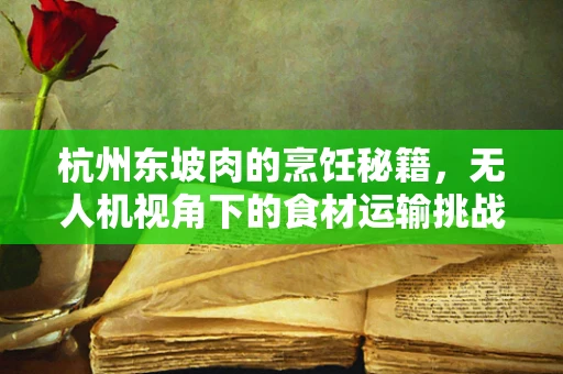 杭州东坡肉的烹饪秘籍，无人机视角下的食材运输挑战