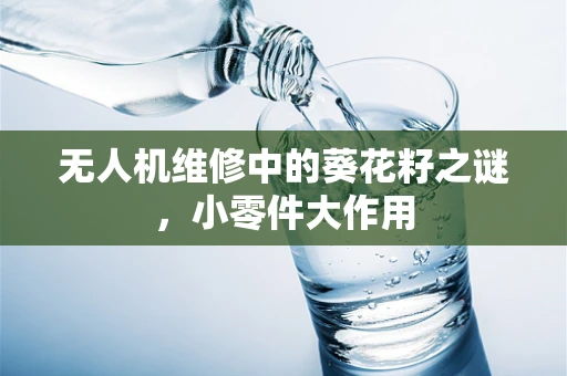 无人机维修中的葵花籽之谜，小零件大作用