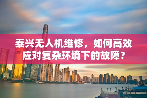 泰兴无人机维修，如何高效应对复杂环境下的故障？