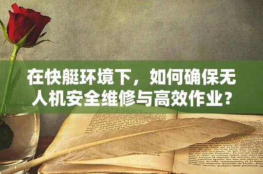 在快艇环境下，如何确保无人机安全维修与高效作业？