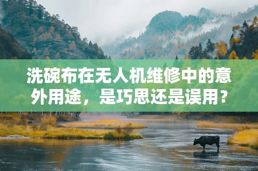 洗碗布在无人机维修中的意外用途，是巧思还是误用？