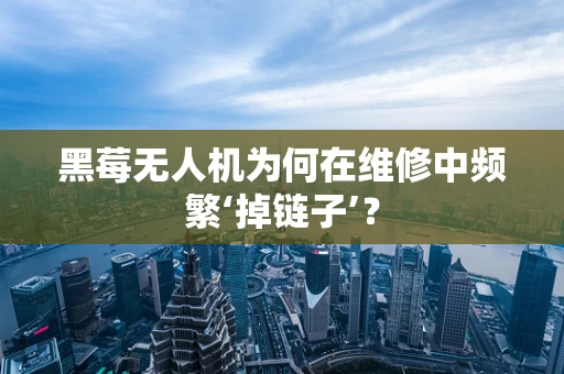 黑莓无人机为何在维修中频繁‘掉链子’？