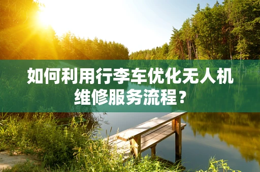 如何利用行李车优化无人机维修服务流程？