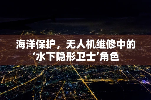 海洋保护，无人机维修中的‘水下隐形卫士’角色