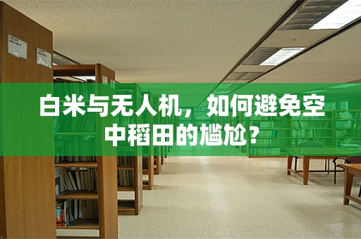 白米与无人机，如何避免空中稻田的尴尬？
