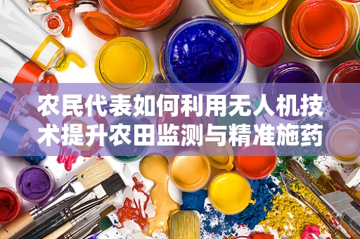 农民代表如何利用无人机技术提升农田监测与精准施药的效率？