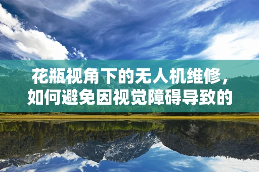 花瓶视角下的无人机维修，如何避免因视觉障碍导致的碰撞？