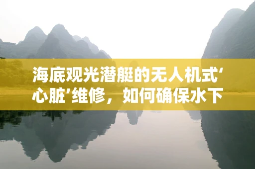 海底观光潜艇的无人机式‘心脏’维修，如何确保水下航行的安全与高效？