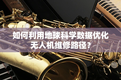 如何利用地球科学数据优化无人机维修路径？