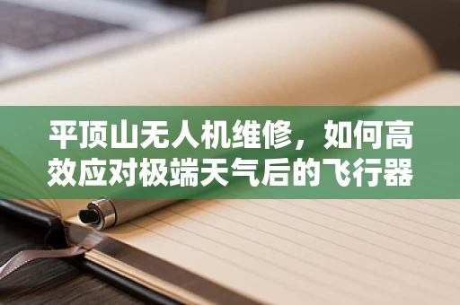 平顶山无人机维修，如何高效应对极端天气后的飞行器维护？