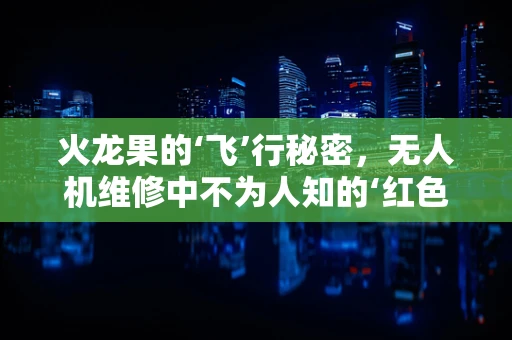 火龙果的‘飞’行秘密，无人机维修中不为人知的‘红色’挑战