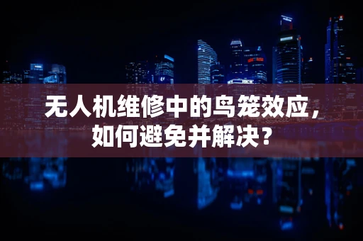无人机维修中的鸟笼效应，如何避免并解决？
