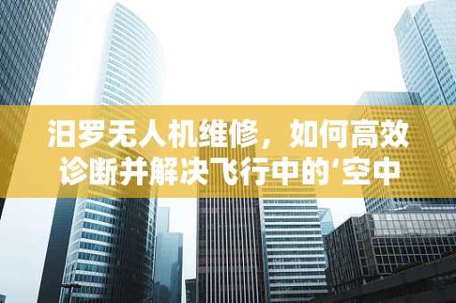 汨罗无人机维修，如何高效诊断并解决飞行中的‘空中之舞’故障？