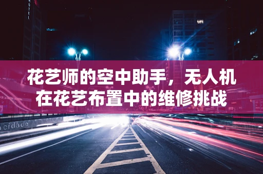 花艺师的空中助手，无人机在花艺布置中的维修挑战