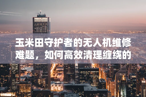 玉米田守护者的无人机维修难题，如何高效清理缠绕的玉米叶？