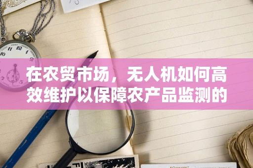 在农贸市场，无人机如何高效维护以保障农产品监测的精准性？