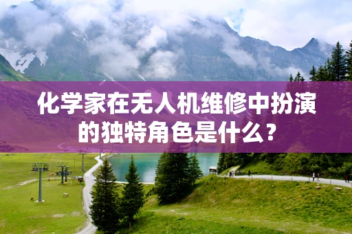 化学家在无人机维修中扮演的独特角色是什么？