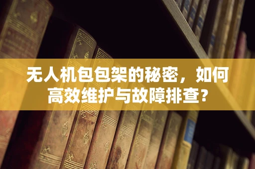 无人机包包架的秘密，如何高效维护与故障排查？