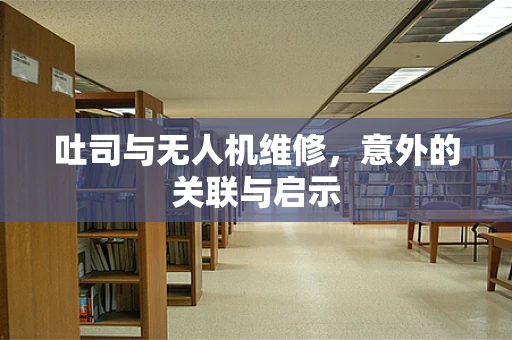 吐司与无人机维修，意外的关联与启示