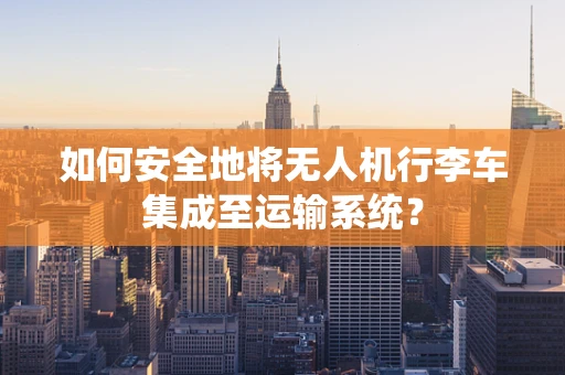 如何安全地将无人机行李车集成至运输系统？